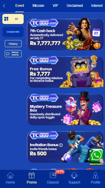TC777 Game app